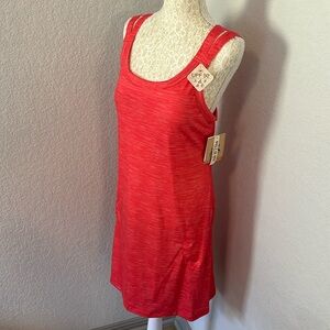 ZeroXposur Active Dress with pockets coral color